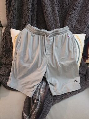 Champion Light Gray Athletic Shorts